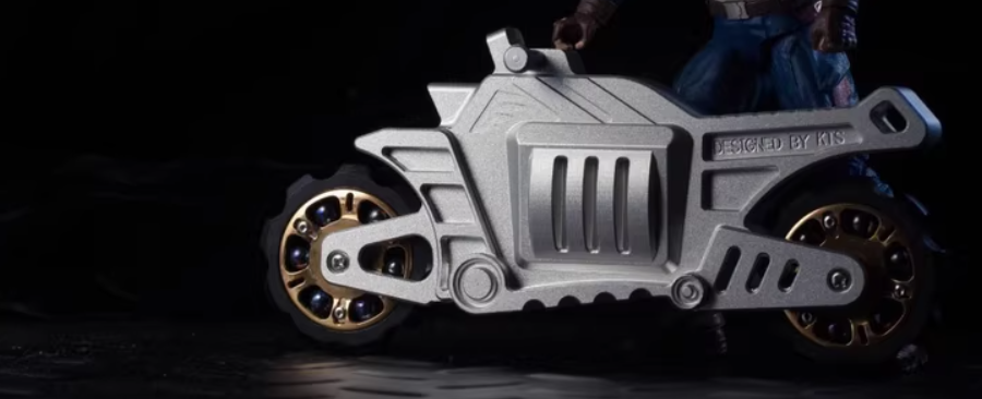 Motorcycle Gear Used - ของเล่นคลายเครียดแบบหมุนนิ้วมือรูปทรงจักรยานยนต์ EDC KTS Gear Explosion