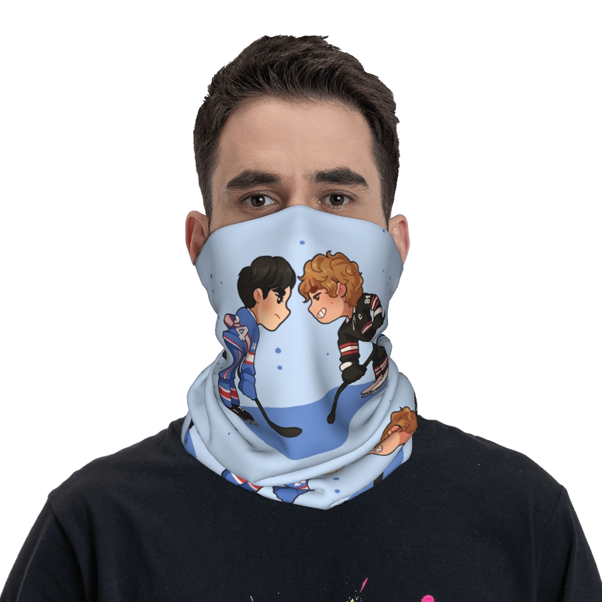 Neck Warmer Balaclava - ผ้าพันคอแบบอุ่นได้ R-Rivalryes สำหรับเล่นสกี ล่าสัตว์ ผู้ชาย ผู้หญิง
