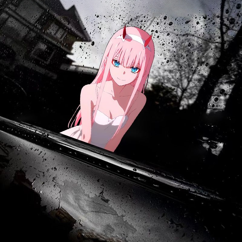 Zero Motorcycle Gear - สติ๊กเกอร์สาวอนิเมะ Darling in the Franxx Zero
