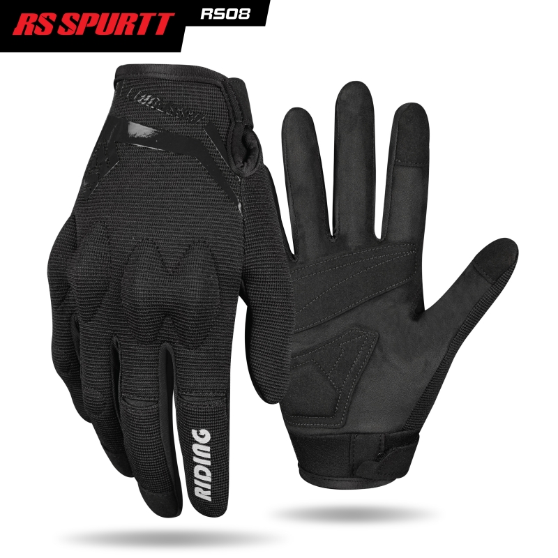 Motorcycle Gear Gloves - อัพเกรดฤดูร้อนผู้ชายผู้หญิงถุงมือรถจักรยานยนต์ Racing Anti-Fall ขี่ Rider อุปกรณ์ป้องกันเกียร์ตาข่าย
