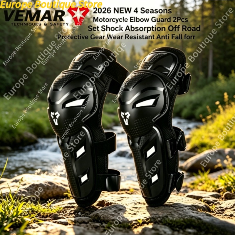 Motorcycle Wearing Gear - อุปกรณ์ป้องกันสำหรับขับขี่ออฟโรด 2 ชิ้น 4 ฤดูกาล แผ่นรองข้อศอกมอเตอร์ไซค์