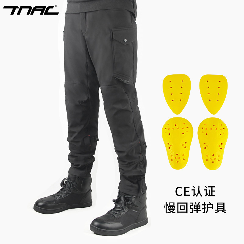 Motorcycle Wearing Gear - TNAC กางเกงขี่มอเตอร์ไซค์ CE กันลม กันกระแทก กางเกงสำหรับขี่มอเตอร์ไซค์