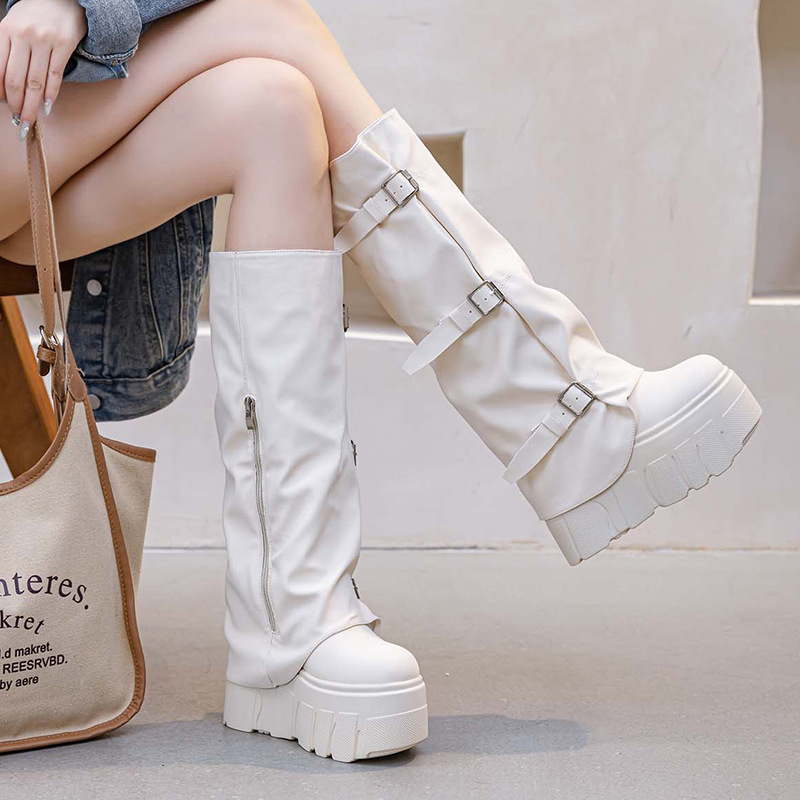 รองเท้าบูทส้นสูง 14 ซม. แบบส้น - Riding Boot Short บทวิจารณ์และราคา