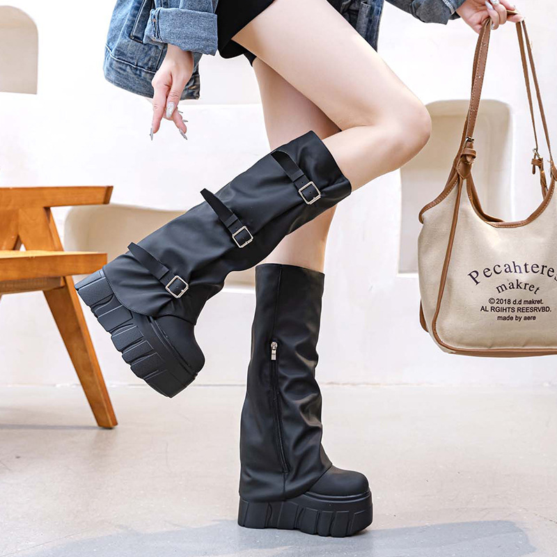 รองเท้าบูทส้นสูง 14 ซม. แบบส้น - Riding Boot Short บทวิจารณ์และราคา