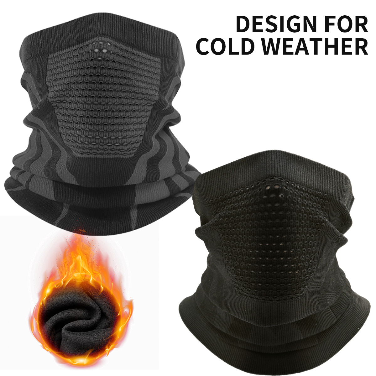 ผ้าคลุมหน้ากันหนาวแบบเต็มหน้า  - Neck Warmer Balaclava บทวิจารณ์และราคา