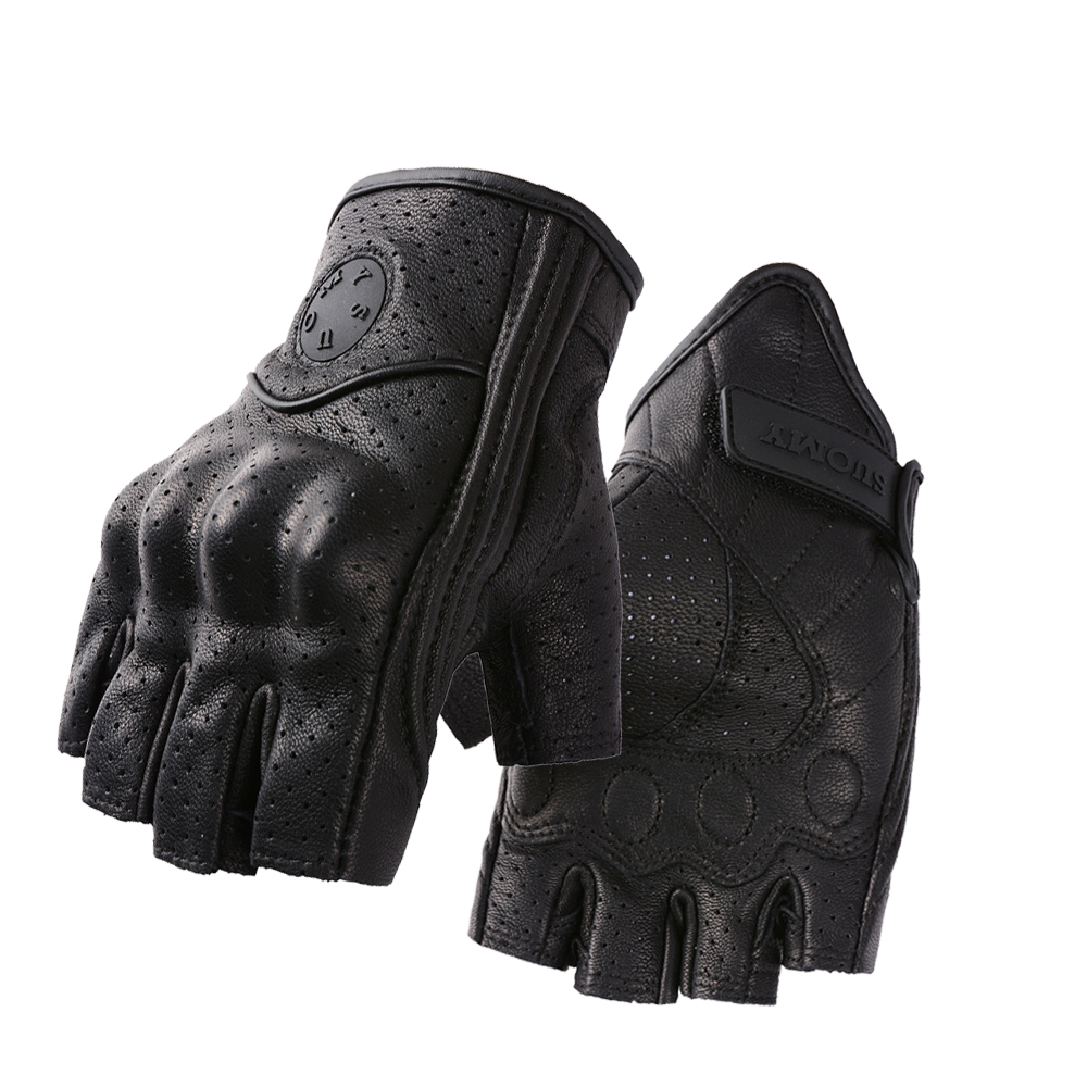 ถุงมือครึ่งนิ้วมอเตอร์ครอสชายห - Motorcycle Gear Gloves บทวิจารณ์และราคา