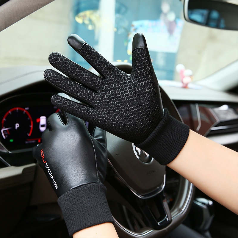 ถุงมือมอเตอร์ไซค์บุขนแกะกันควา - Motorcycle Gear Gloves บทวิจารณ์และราคา