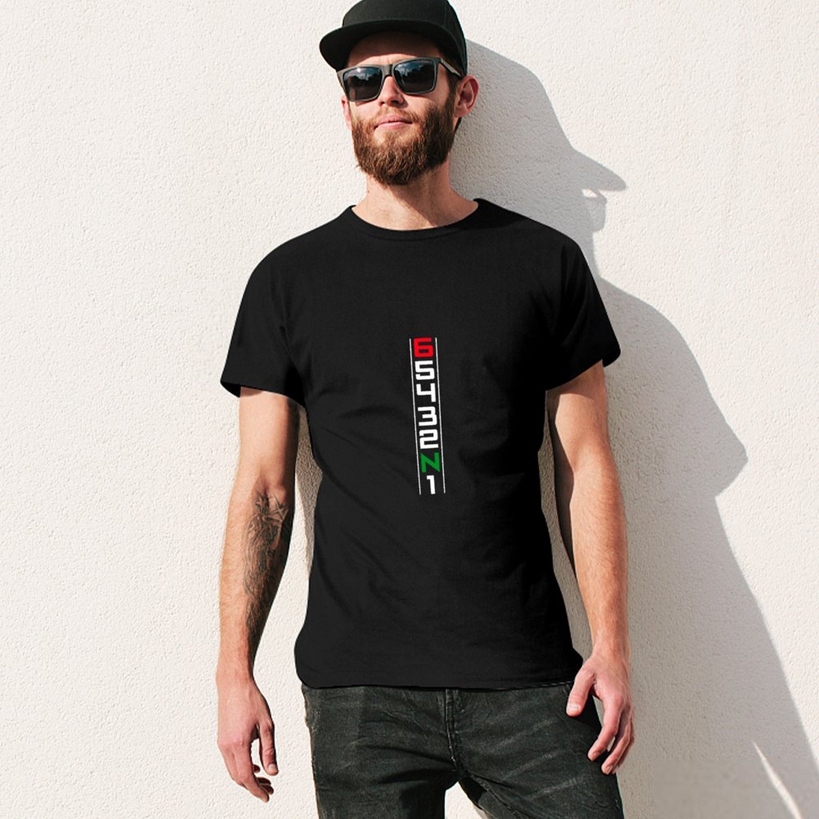 เสื้อยืดลายเกียร์มอเตอร์ไซค์ 6 - Motorcycle Gear Up Down บทวิจารณ์และราคา