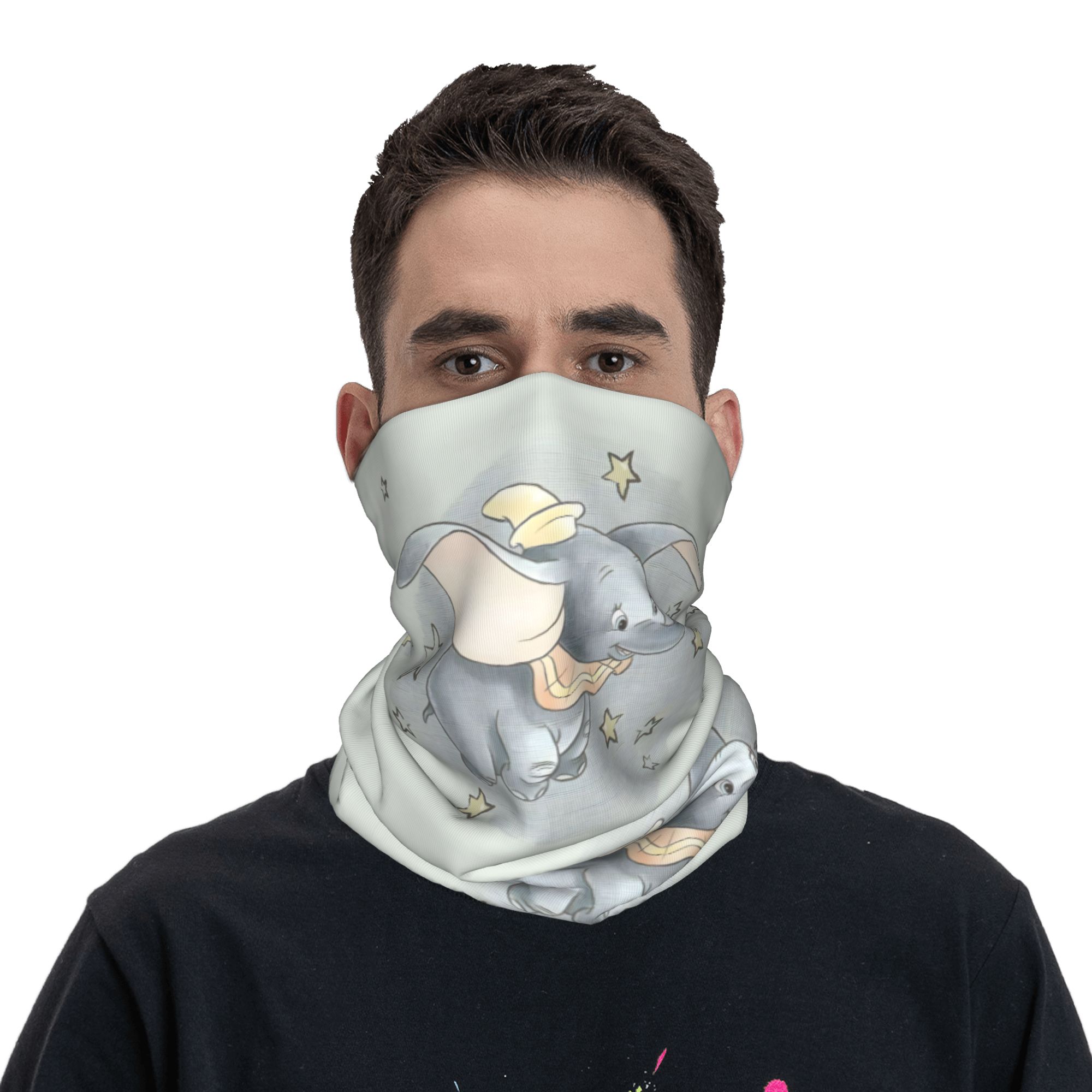 ผ้าพันคอแบบคลุมหน้าลายอนิเมะดั - Neck Warmer Balaclava บทวิจารณ์และราคา