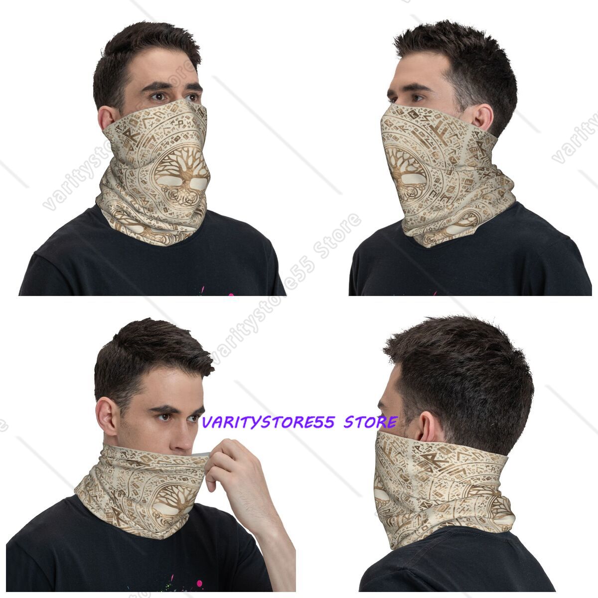 ผ้าพันคอ/ผ้าคลุมหน้าแบบพันรอบค - Neck Warmer Balaclava บทวิจารณ์และราคา
