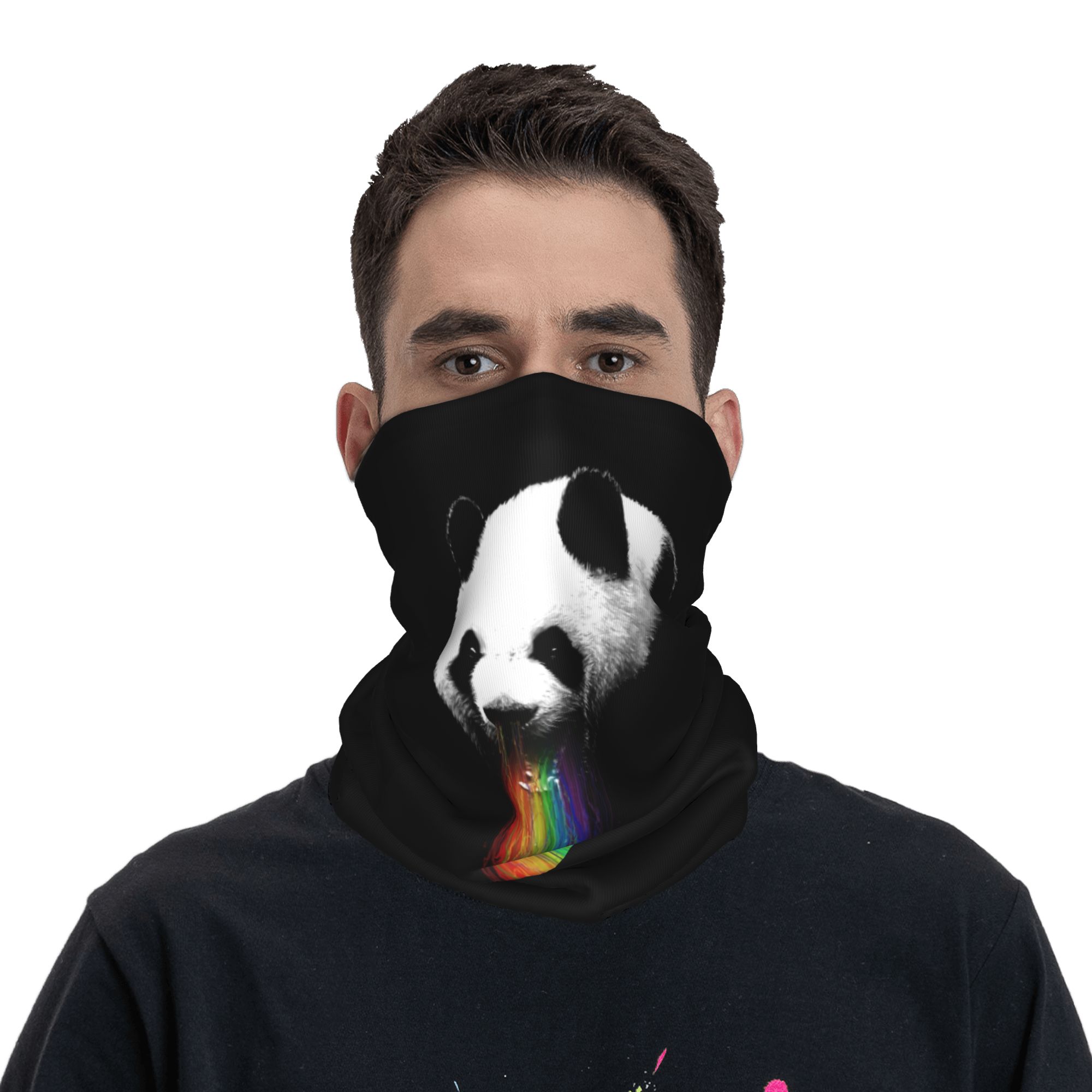 ผ้าพันคอแบบคลุมหน้าลายแพนด้าสำ - Neck Warmer Balaclava บทวิจารณ์และราคา
