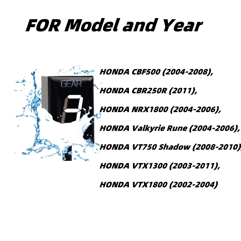 ตัวบ่งชี้เกียร์สำหรับ Honda CB - Motorcycle Gear Levels บทวิจารณ์และราคา