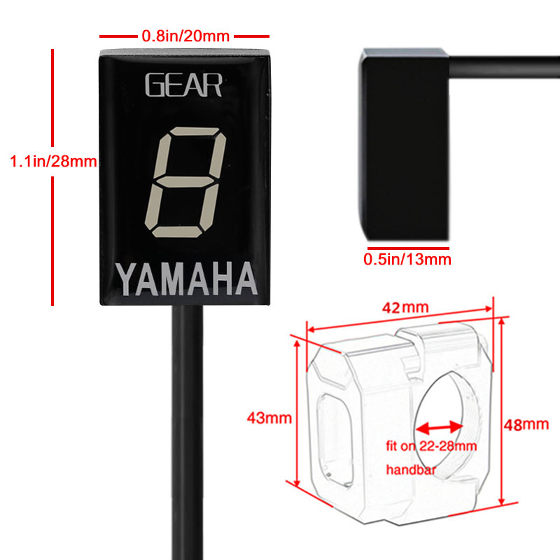 ตัวระบุเกียร์สำหรับ Yamaha XJR - Motorcycle Gear Levels บทวิจารณ์และราคา