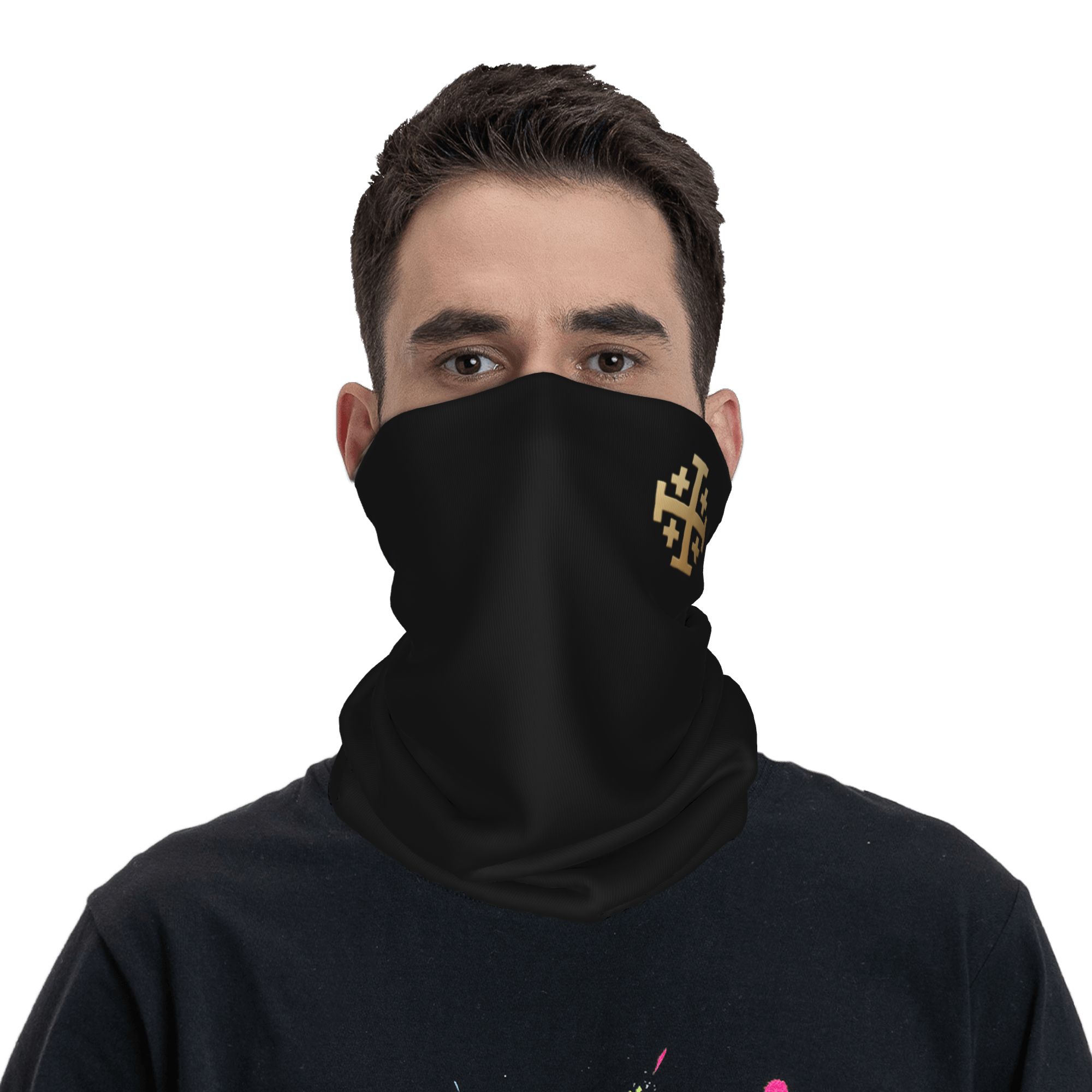 ผ้าพันคอคริสเตียนลายกางเขนอัศว - Neck Warmer Balaclava บทวิจารณ์และราคา