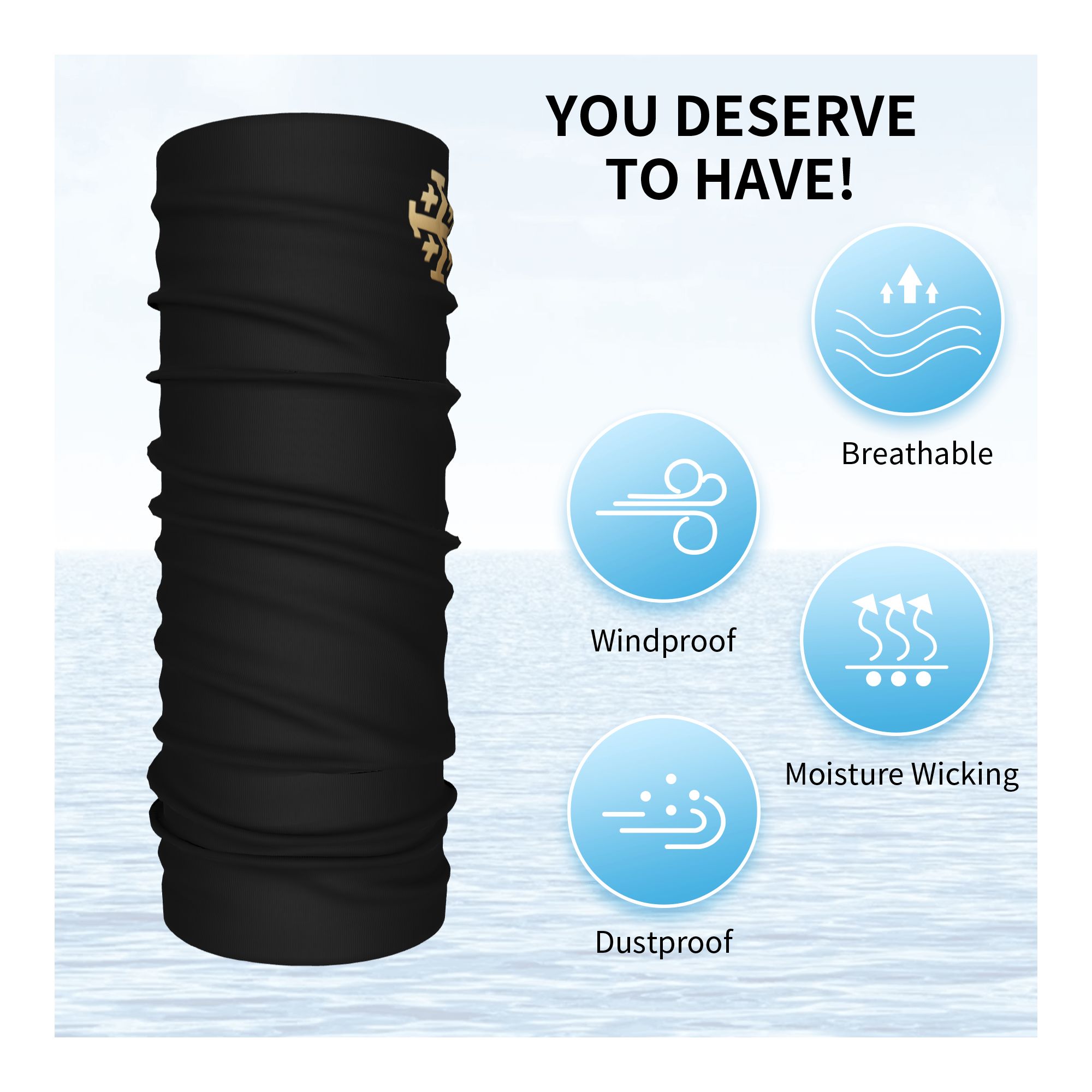 ผ้าพันคอคริสเตียนลายกางเขนอัศว - Neck Warmer Balaclava บทวิจารณ์และราคา