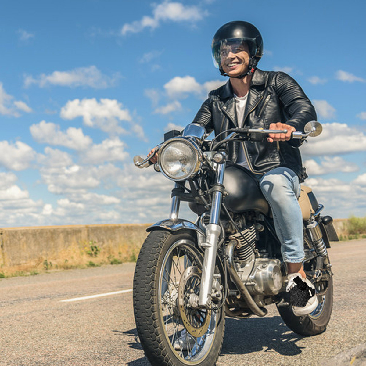 ปลอกหุ้มรองเท้าสำหรับเปลี่ยนเก - Motorcycle Wearing Gear บทวิจารณ์และราคา