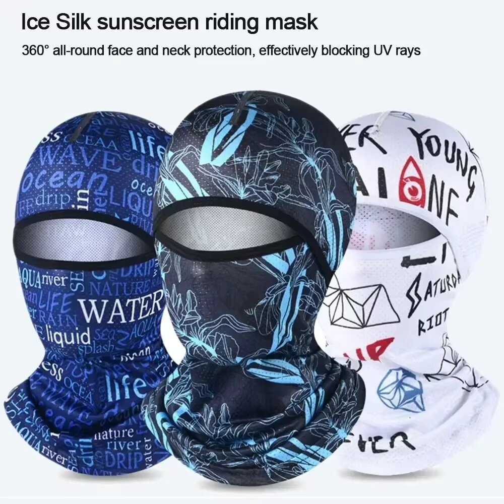หมวกคลุมหน้าแบบเต็มหน้า ผ้าไหม - Neck Warmer Balaclava บทวิจารณ์และราคา