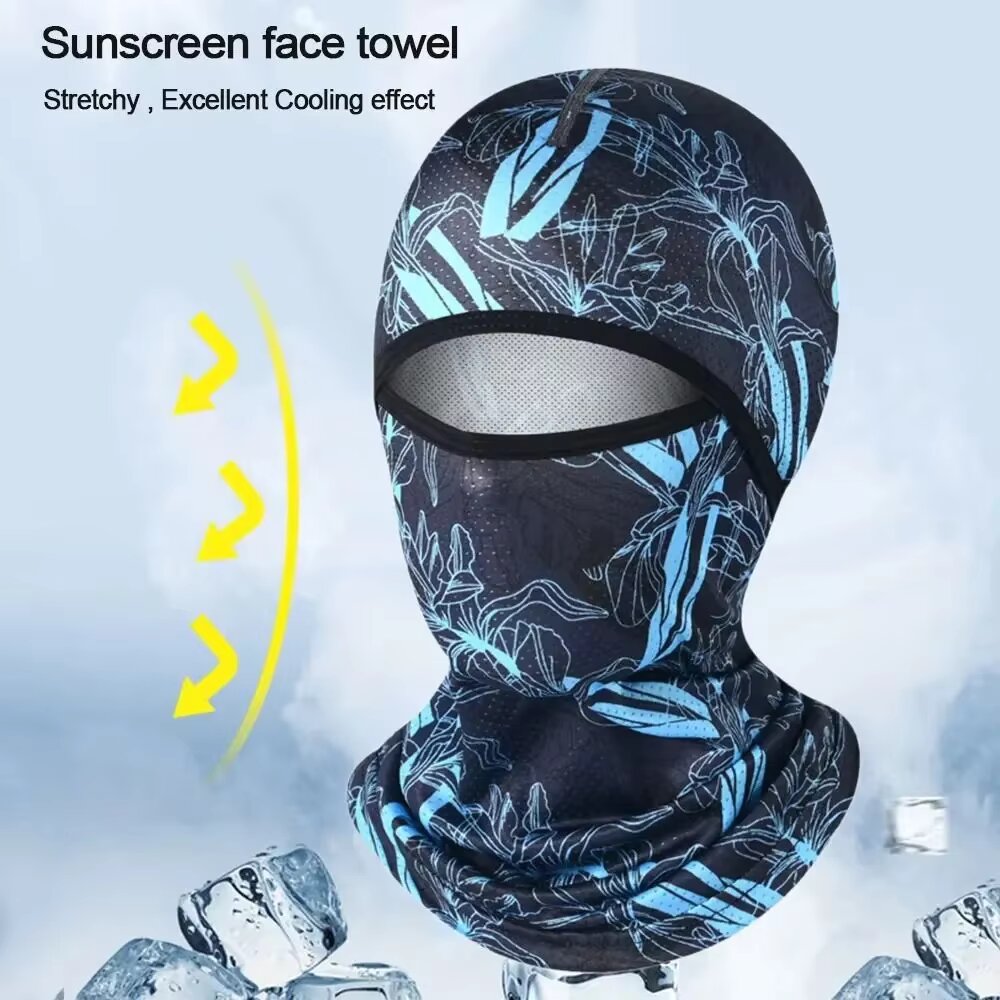 หมวกคลุมหน้าแบบเต็มหน้า ผ้าไหม - Neck Warmer Balaclava บทวิจารณ์และราคา