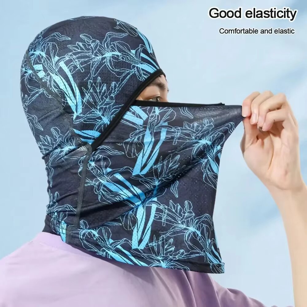 หมวกคลุมหน้าแบบเต็มหน้า ผ้าไหม - Neck Warmer Balaclava บทวิจารณ์และราคา